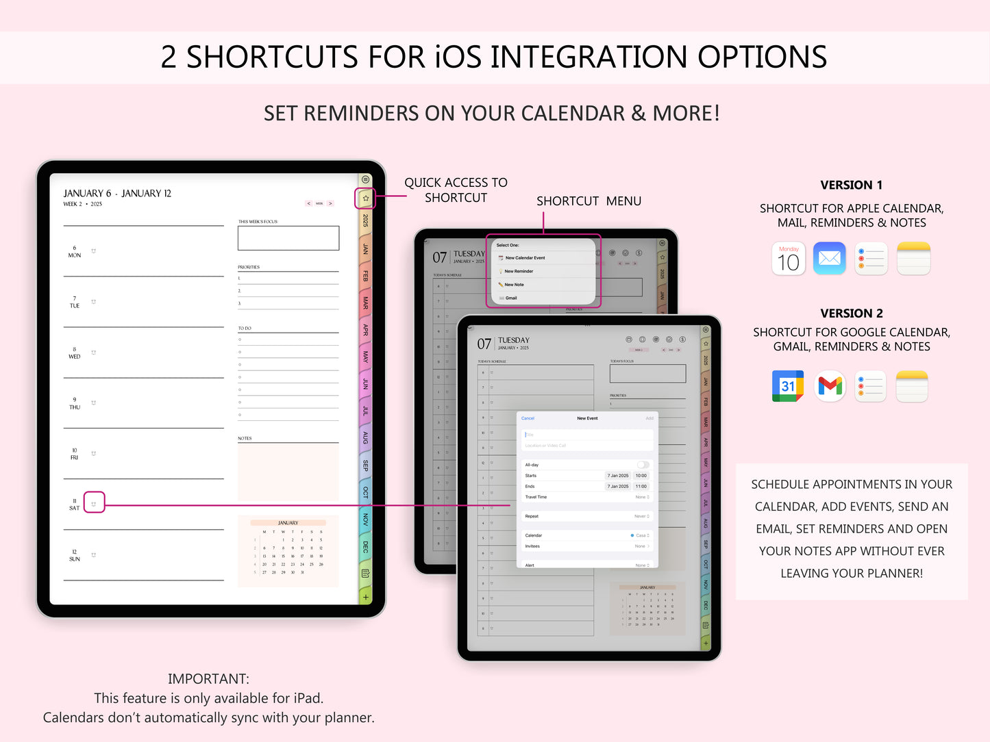 Planner Digital 2025 (Versión Inglés)