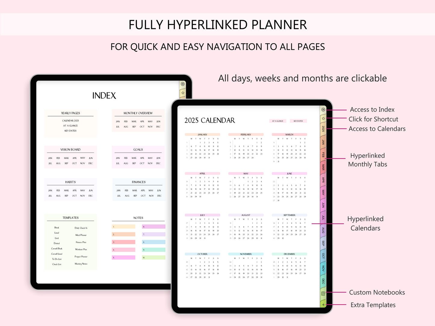 Planner Digital 2025 (Versión Inglés)