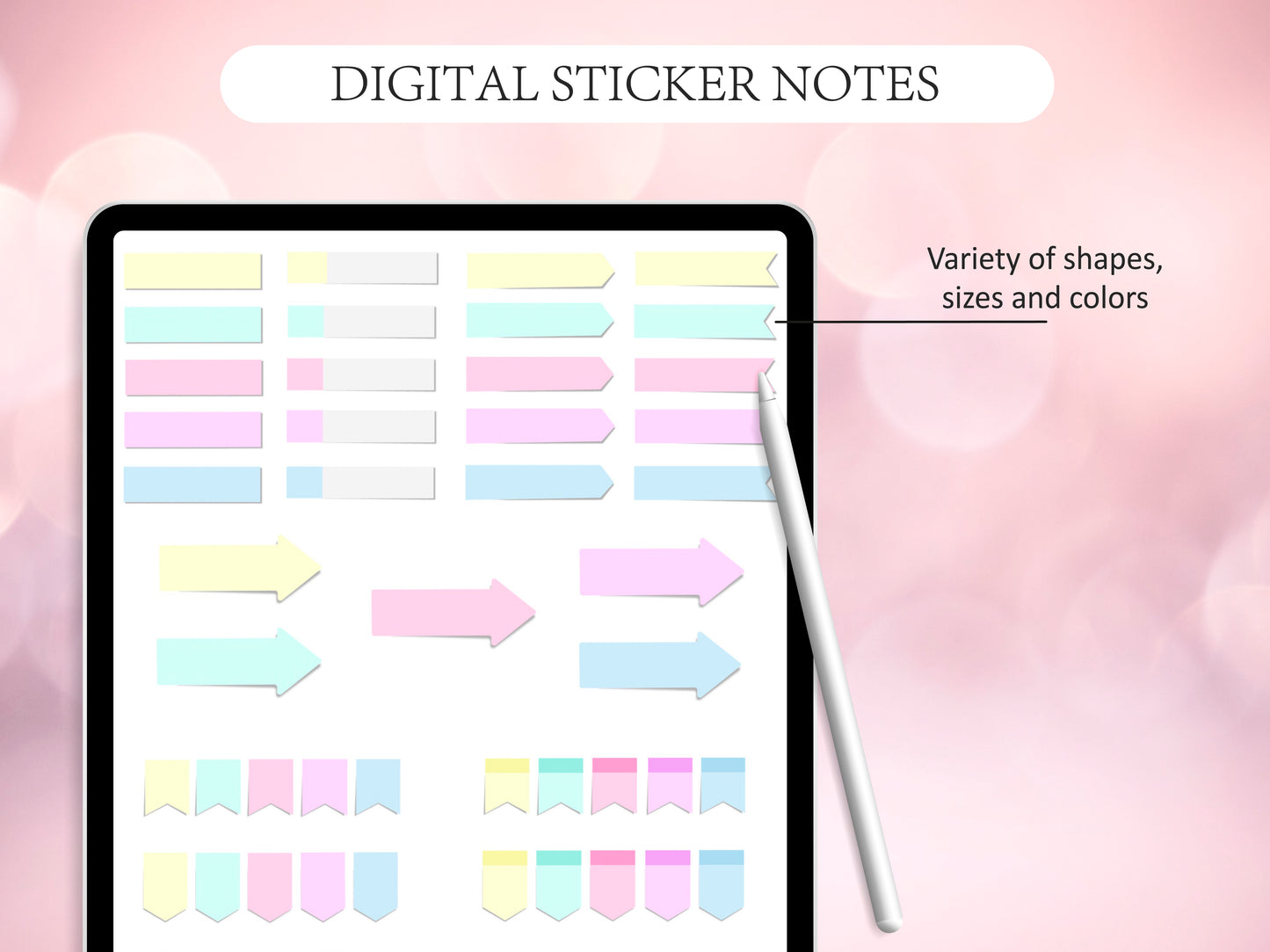 Digital Stickers Notes