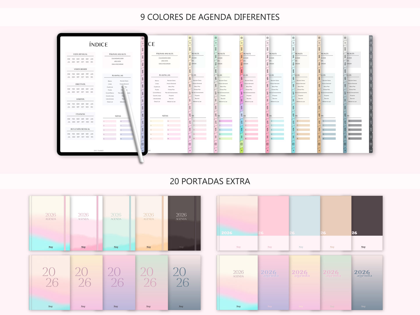 PACK Agenda Digital 2025 + 2026 (Español)