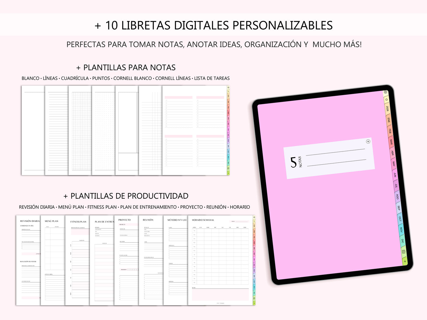 PACK Agenda Digital 2025 + 2026 (Español)