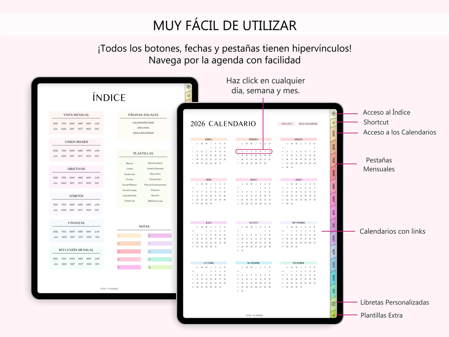 PACK Agenda Digital 2025 + 2026 (Español)