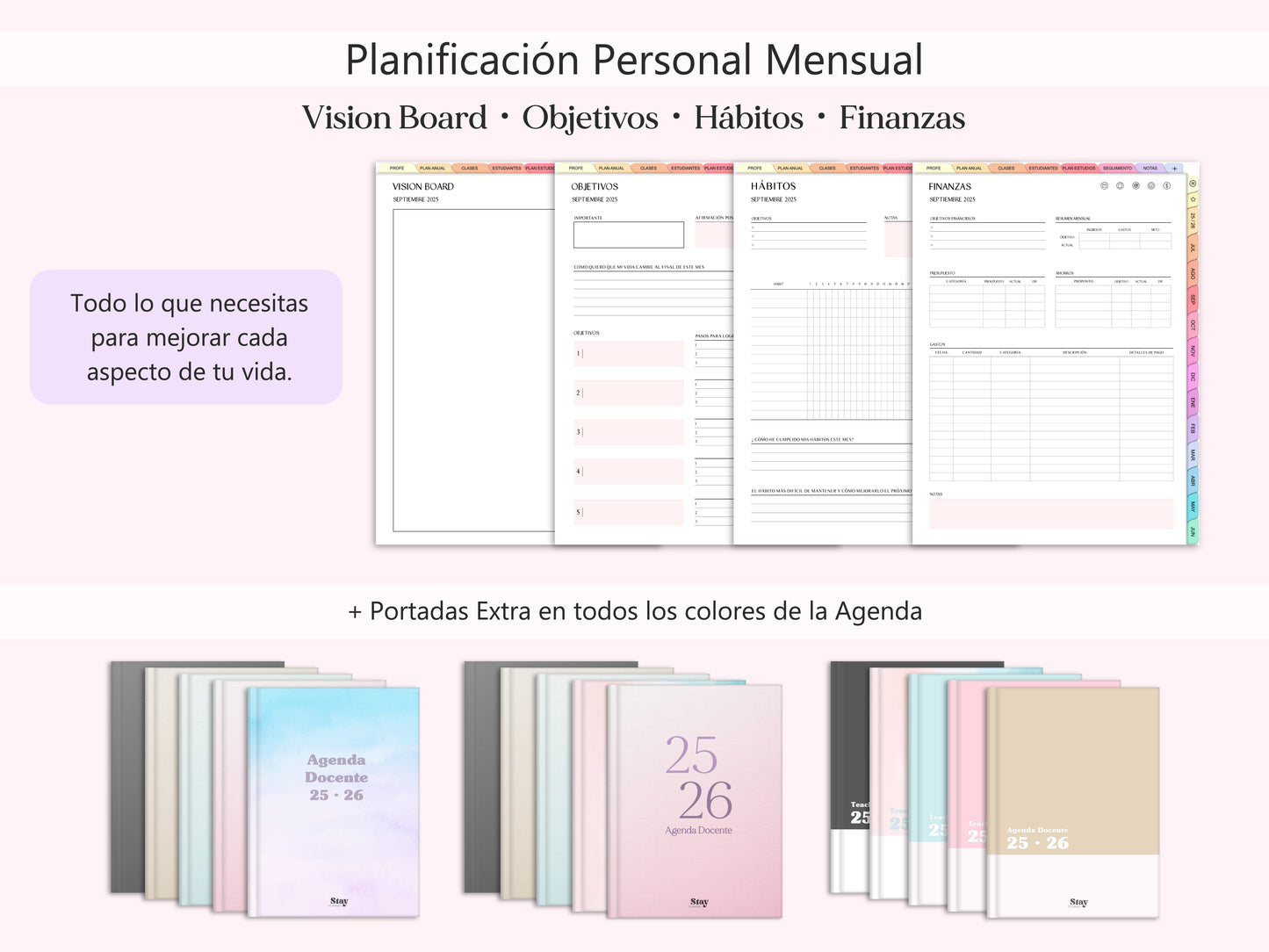 Agenda Docente 2025 - 2026 Digital (ESPAÑOL)