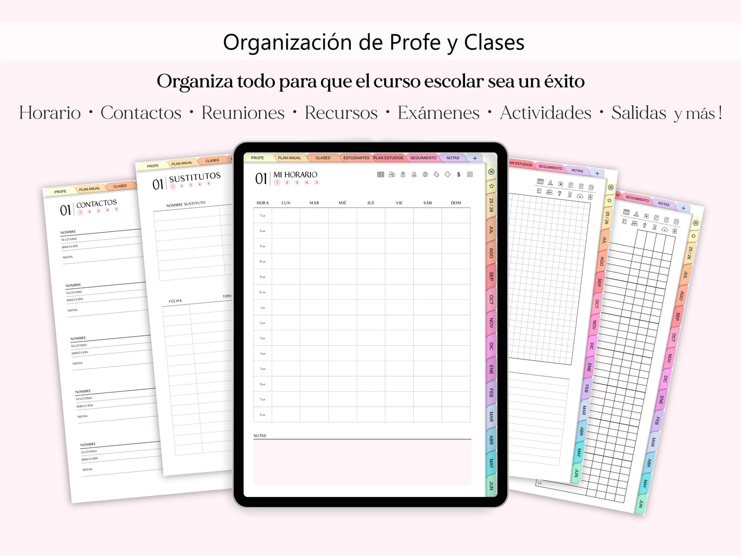 Agenda Docente 2025 - 2026 Digital (ESPAÑOL)