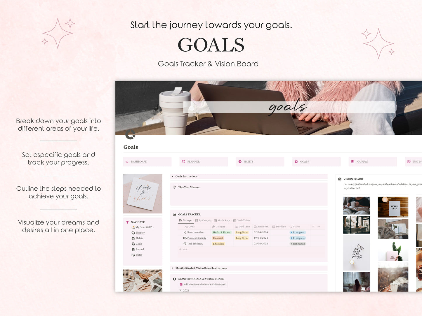 My Essential Planner ✦ Plantilla Notion ✦ Eleva tu Productividad