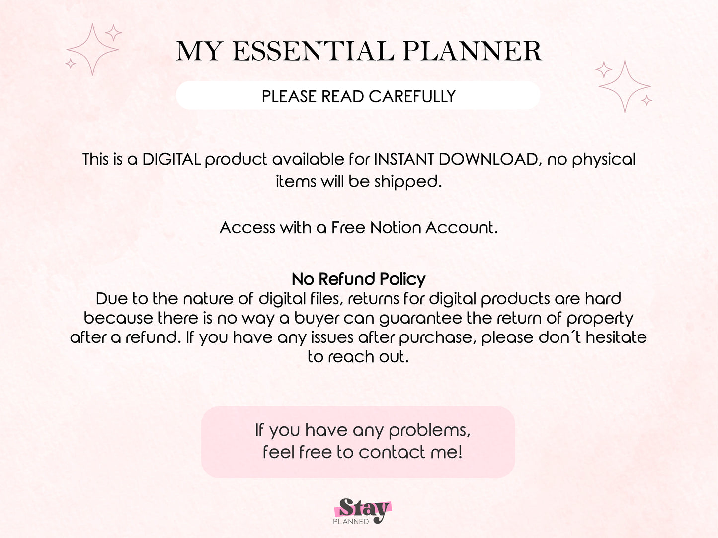 My Essential Planner ✦ Plantilla Notion ✦ Eleva tu Productividad
