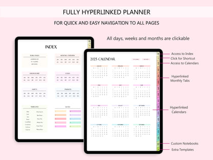 Planner Digital 2025 (Versión Inglés)