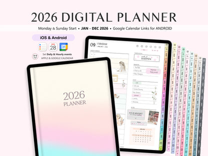 2026 Digital Planner (Inglés)
