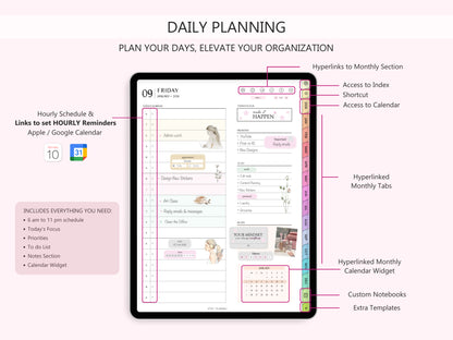 BUNDLE Digital Planner 2025 + 2026 (Inglés)