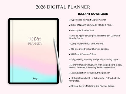 2026 Digital Planner (Inglés)