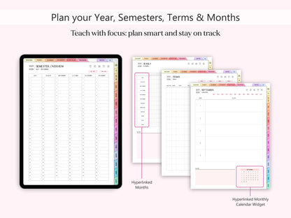 Teacher Digital Planner 2025 - 2026 (INGLÉS)