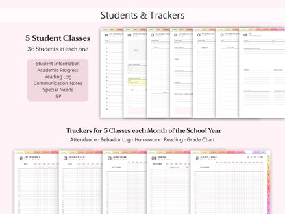 Teacher Digital Planner 2025 - 2026 (INGLÉS)