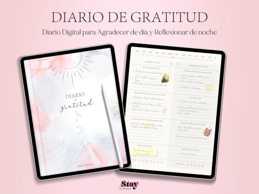 Diario de Gratitud Digital en Español