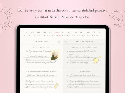 Diario de Gratitud Digital en Español