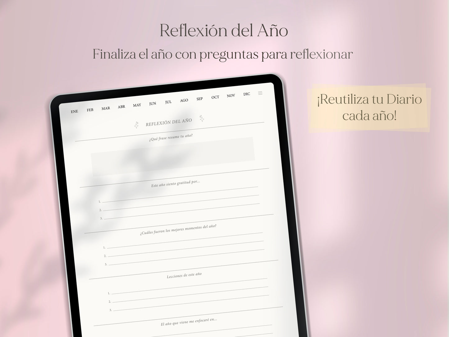 Diario de Gratitud Digital en Español