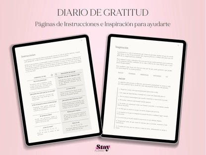 Diario de Gratitud Digital en Español