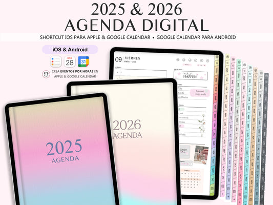 PACK Agenda Digital 2025 + 2026 (Español)