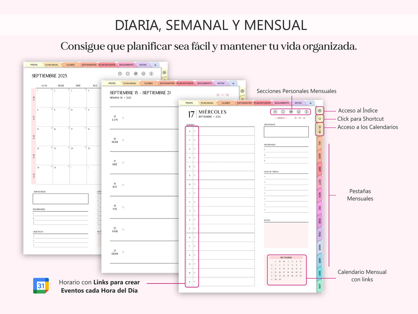 Agenda Docente 2025 - 2026 Digital (ESPAÑOL)