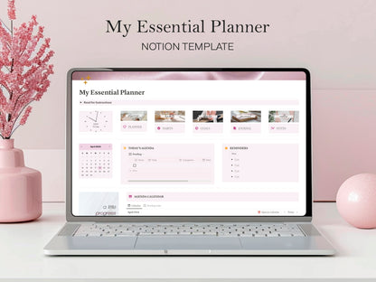 My Essential Planner ✦ Plantilla Notion ✦ Eleva tu Productividad