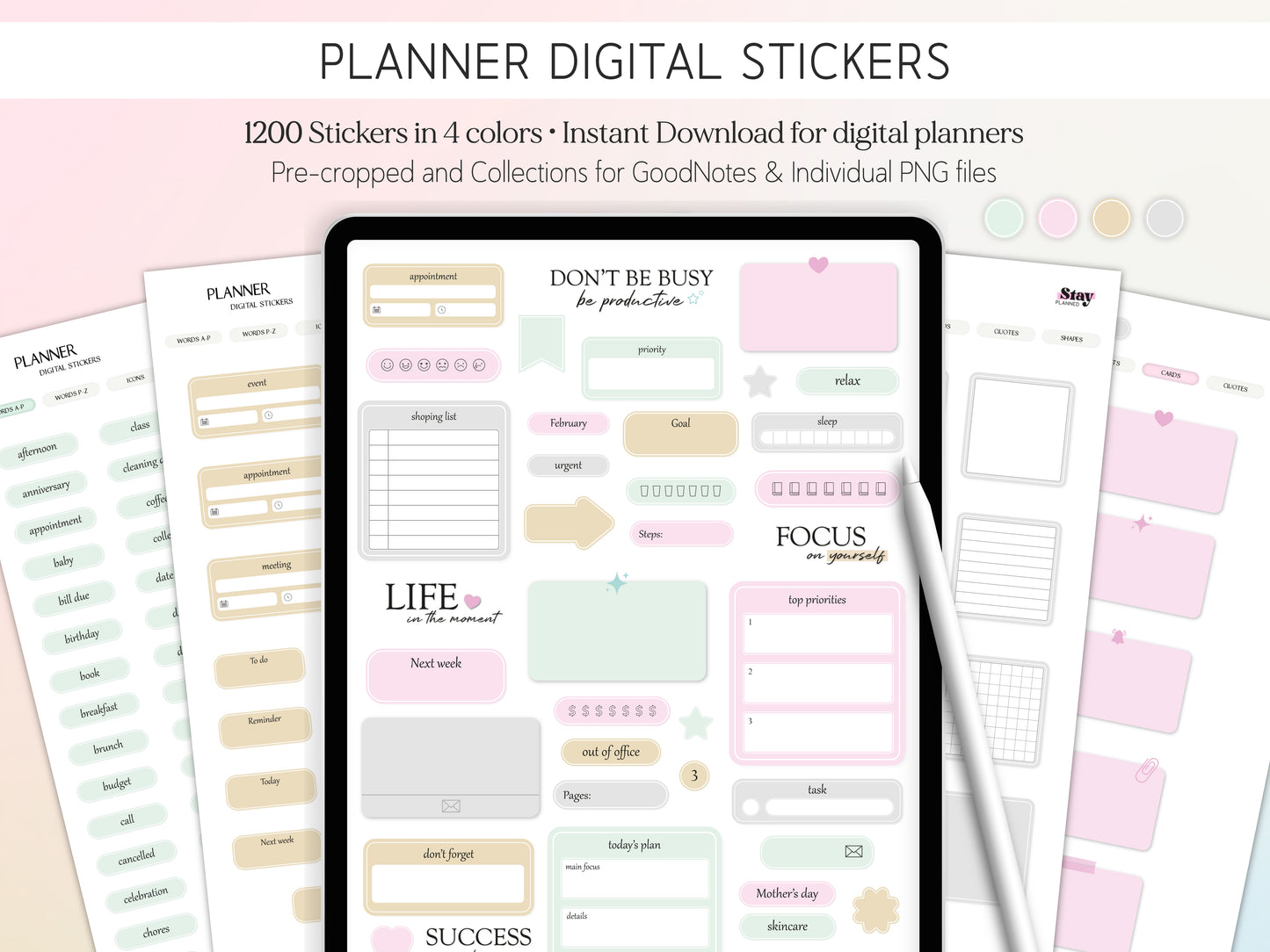PLANNER DIGITAL STICKERS