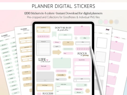 PLANNER DIGITAL STICKERS