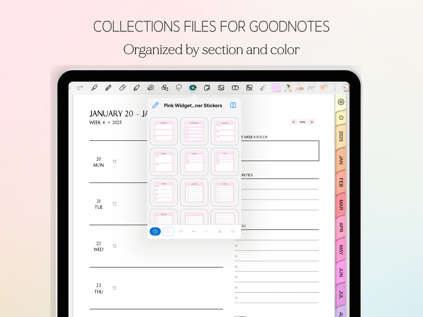 PLANNER DIGITAL STICKERS