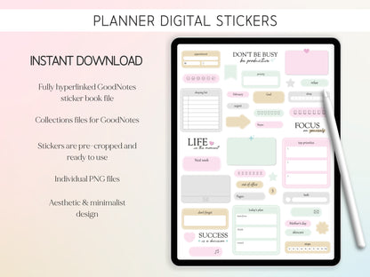 PLANNER DIGITAL STICKERS