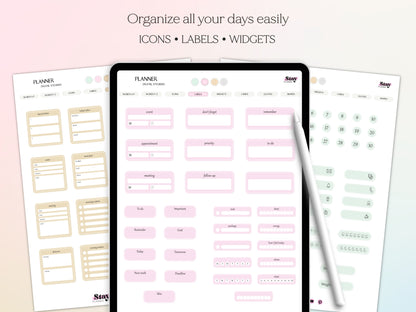 PLANNER DIGITAL STICKERS