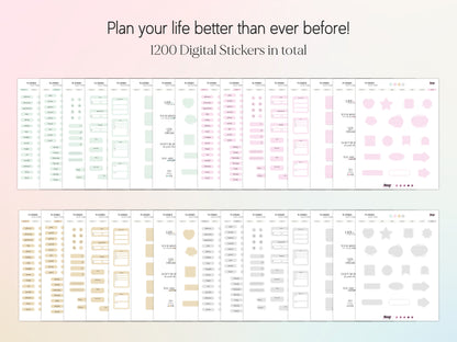 PLANNER DIGITAL STICKERS