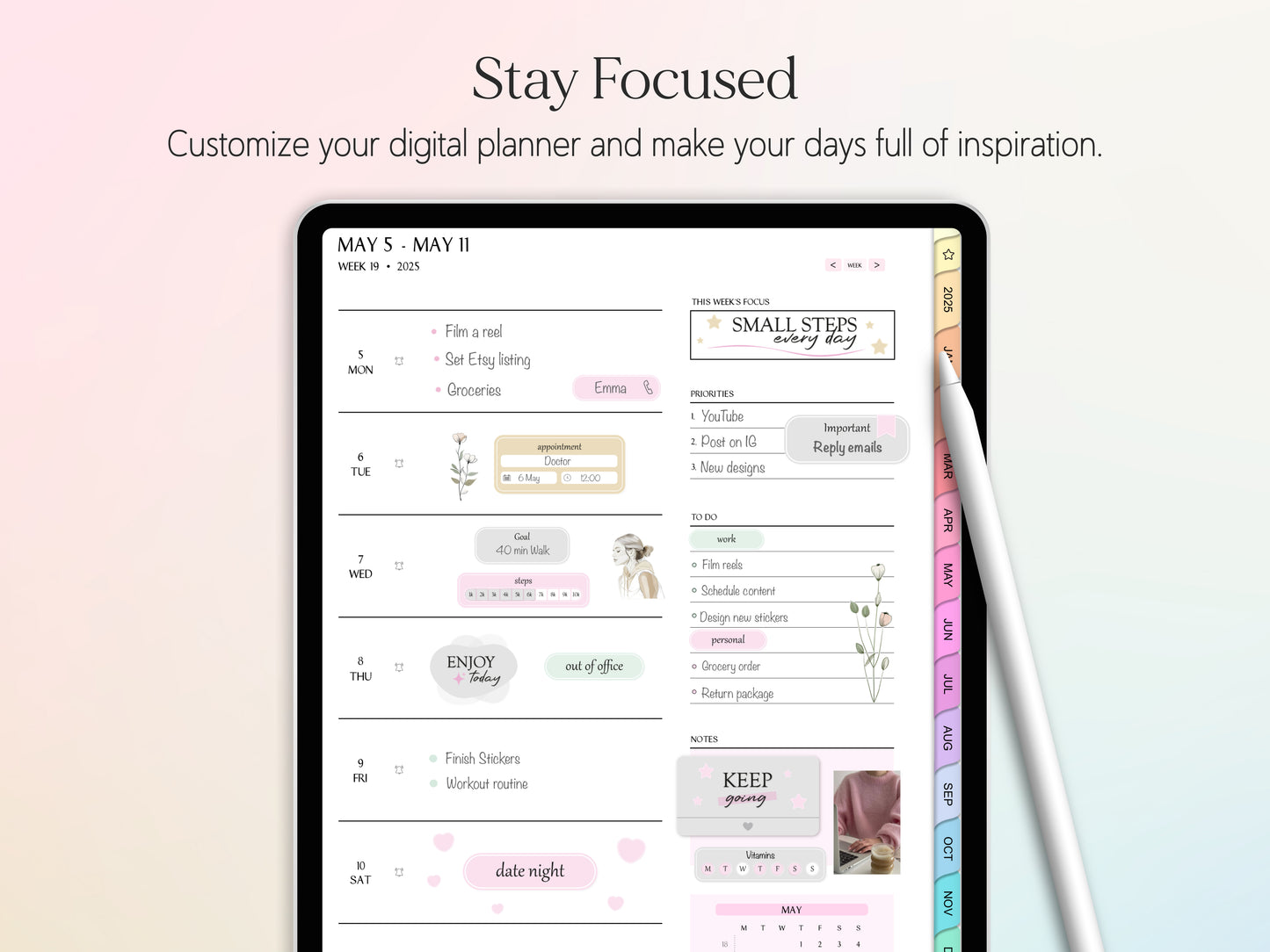 PLANNER DIGITAL STICKERS