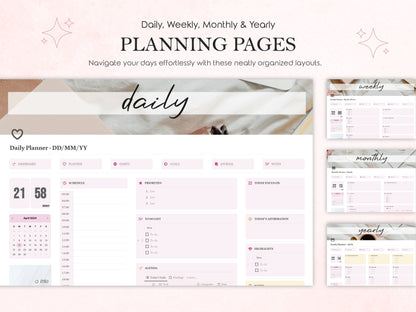 My Essential Planner ✦ Plantilla Notion ✦ Eleva tu Productividad