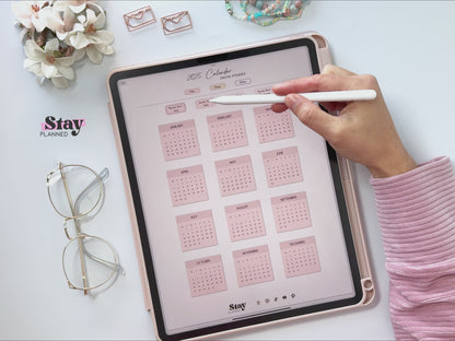 Calendar Stickers 2025